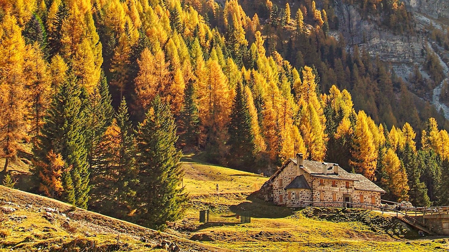 autunno in val venegia