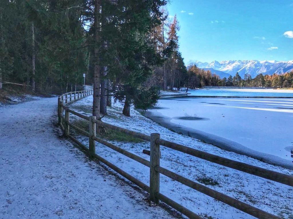 lago di coredo passeggiata