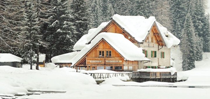 lago nambino inverno