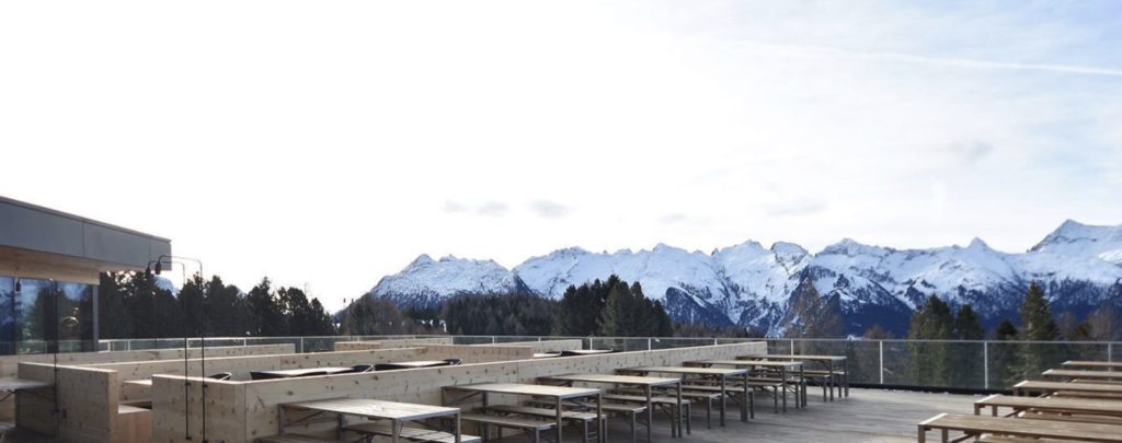 terrazze panoramiche in inverno Trentino