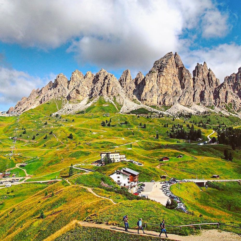 paesaggi trentino alto adige-passo gardena