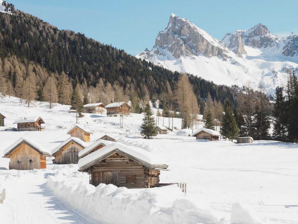 val san nicolo inverno-val di fassa