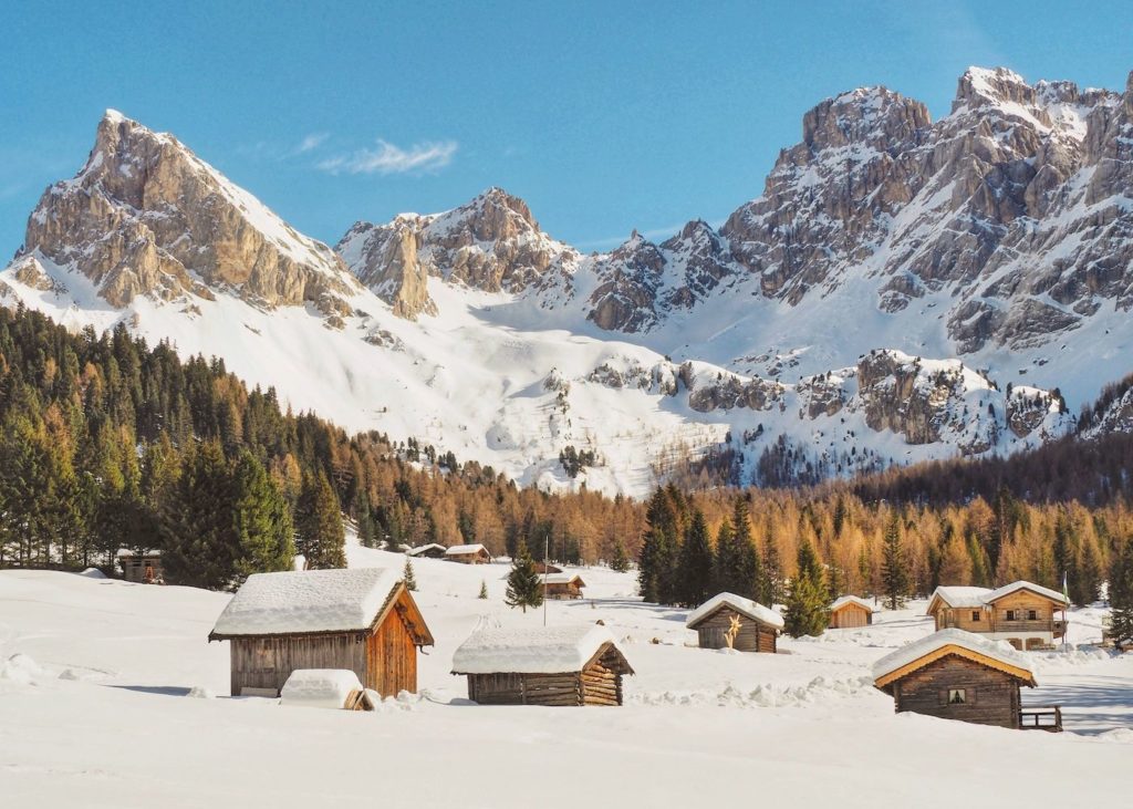 valle san nicolo inverno-val di fassa