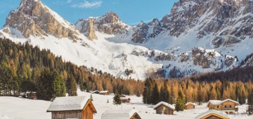 valle san nicolo inverno-val di fassa