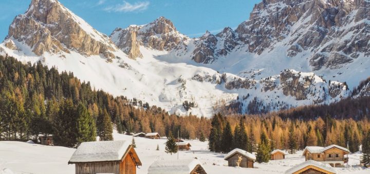 valle san nicolo inverno-val di fassa