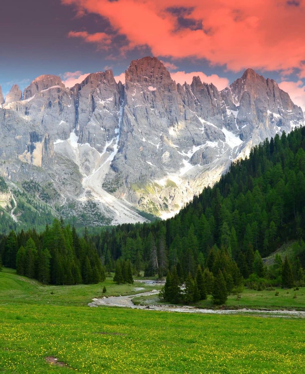 val venegia tramonto