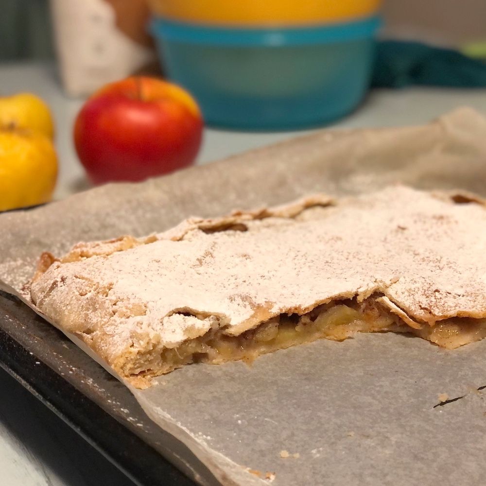 Torta di mele in 1 minuto