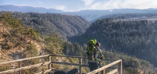 passeggiata bosco orna coredo