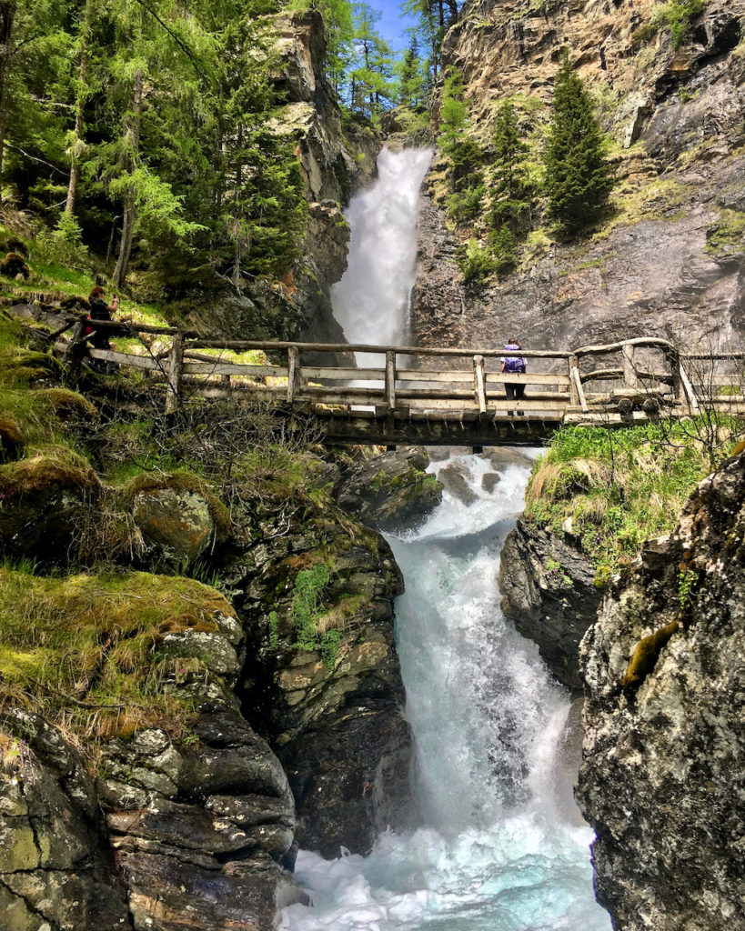 cascate di Saent