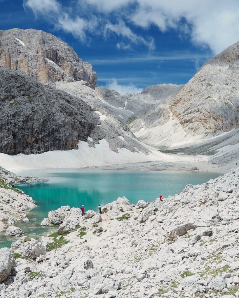 lago di antermoia dolomiti 