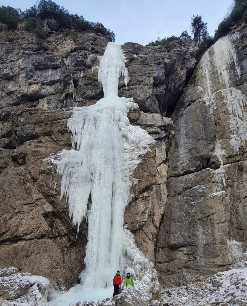 cascata risla inverno