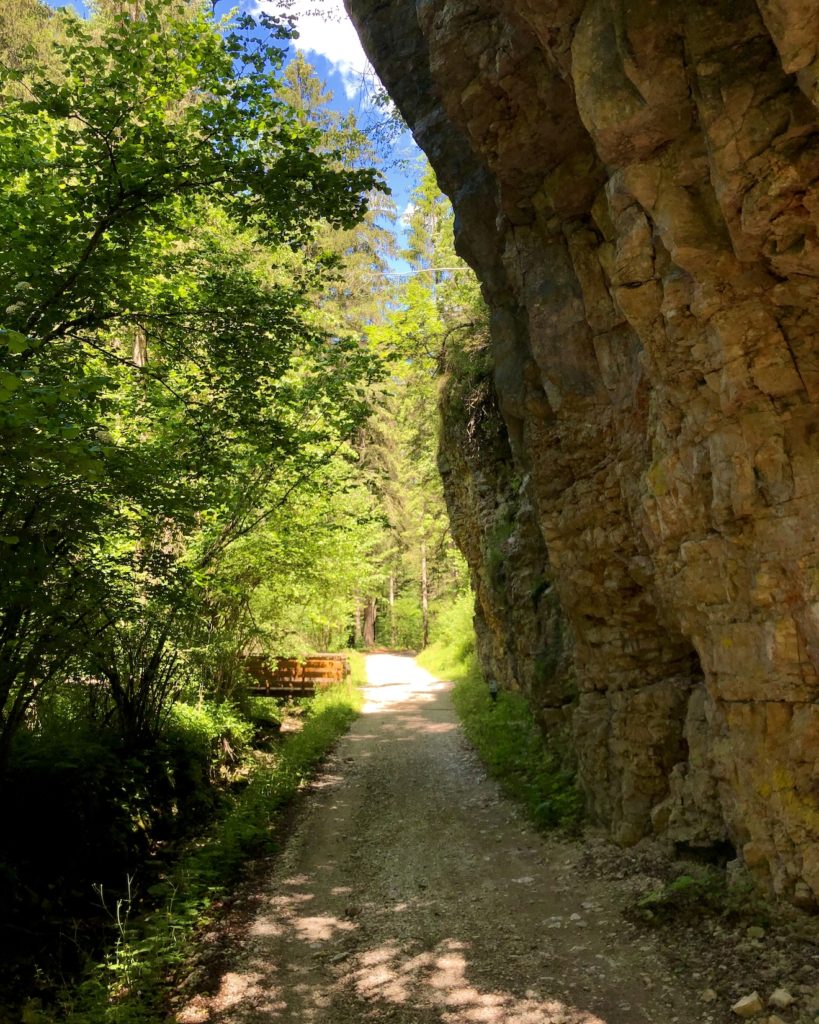 sentiero laghi di coredo san romedio