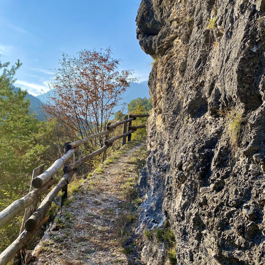 sentiero eremo di san gallo