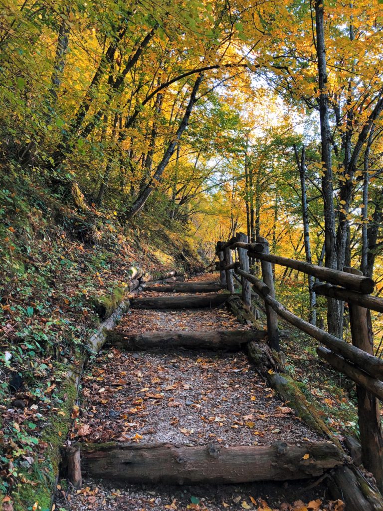 eremo di san gallo autunno