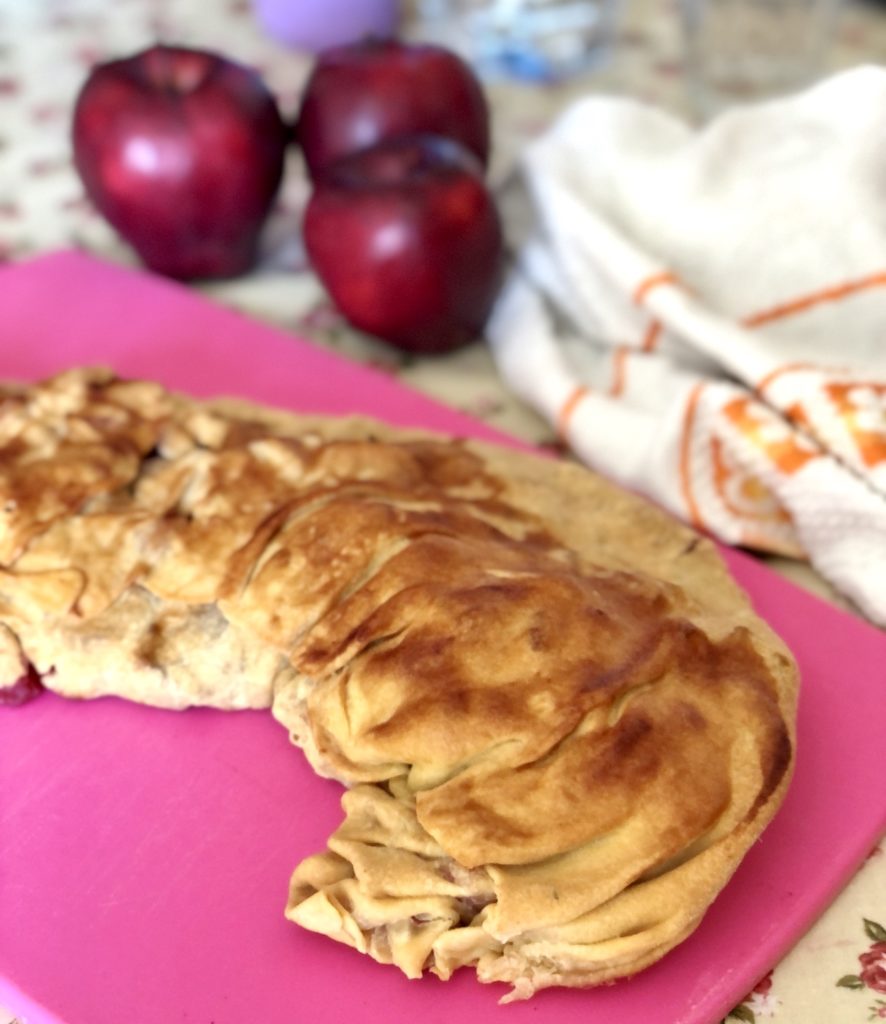 strudel con impasto alla panna