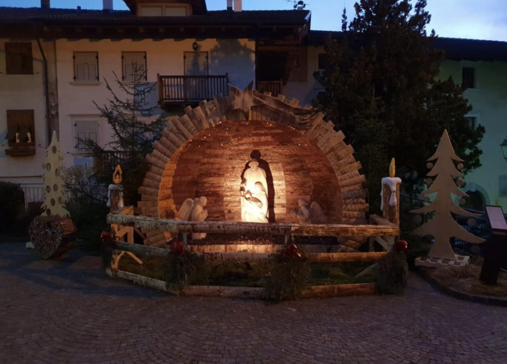 presepe di preghena 2018 val di non