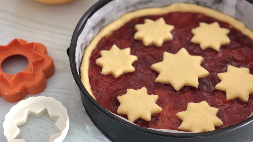 crostata con frolla morbida