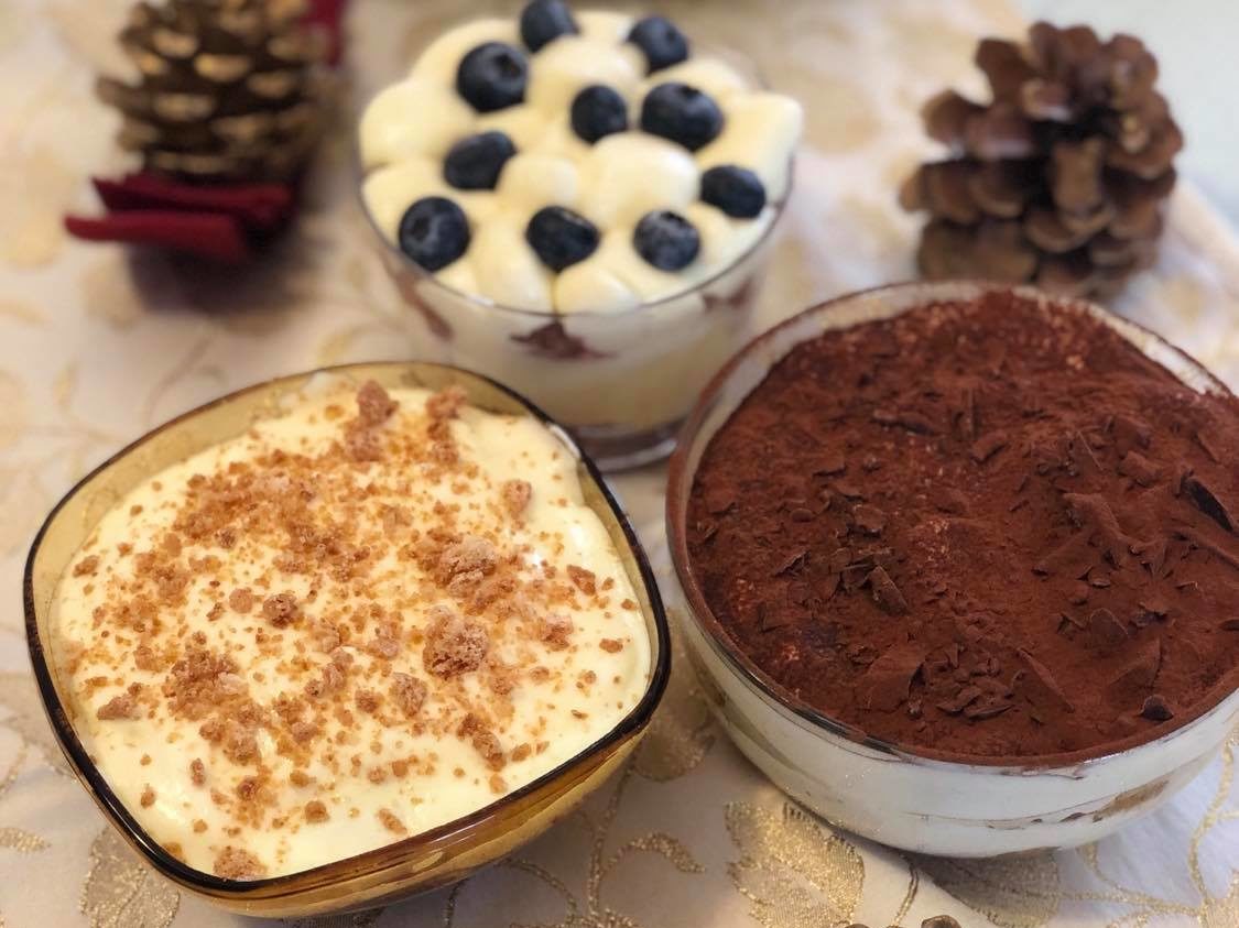 tiramisù tre varianti