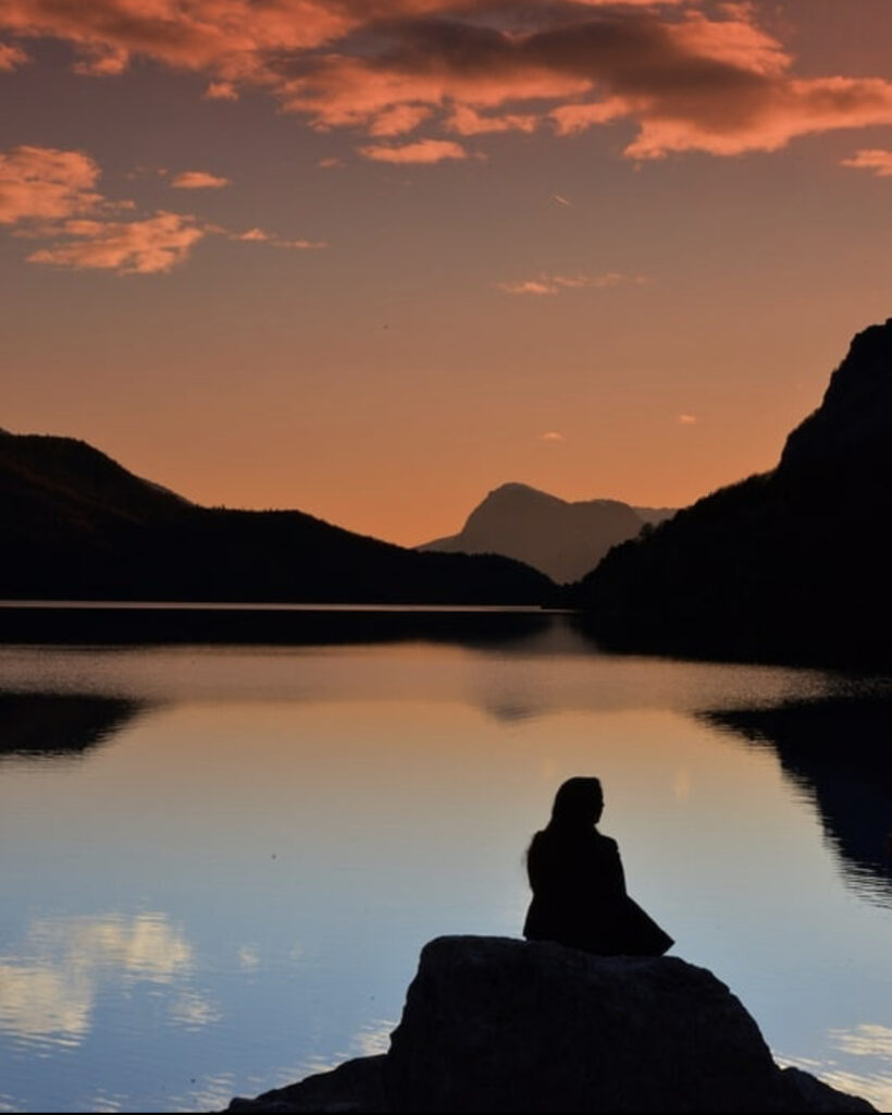 tramonto molveno-dove innamorarsi in trentino