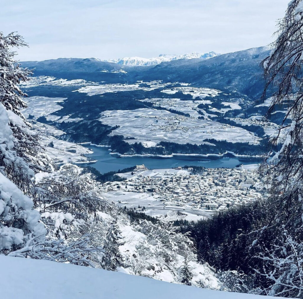 vista dal monte peller-cles