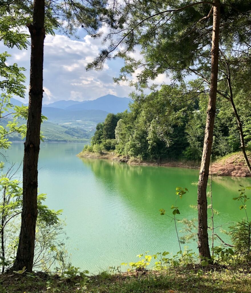 lago di santa giustina