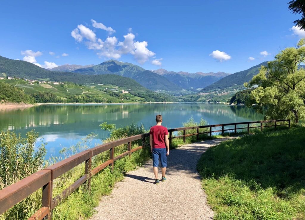 le plaze lago di santa giustina