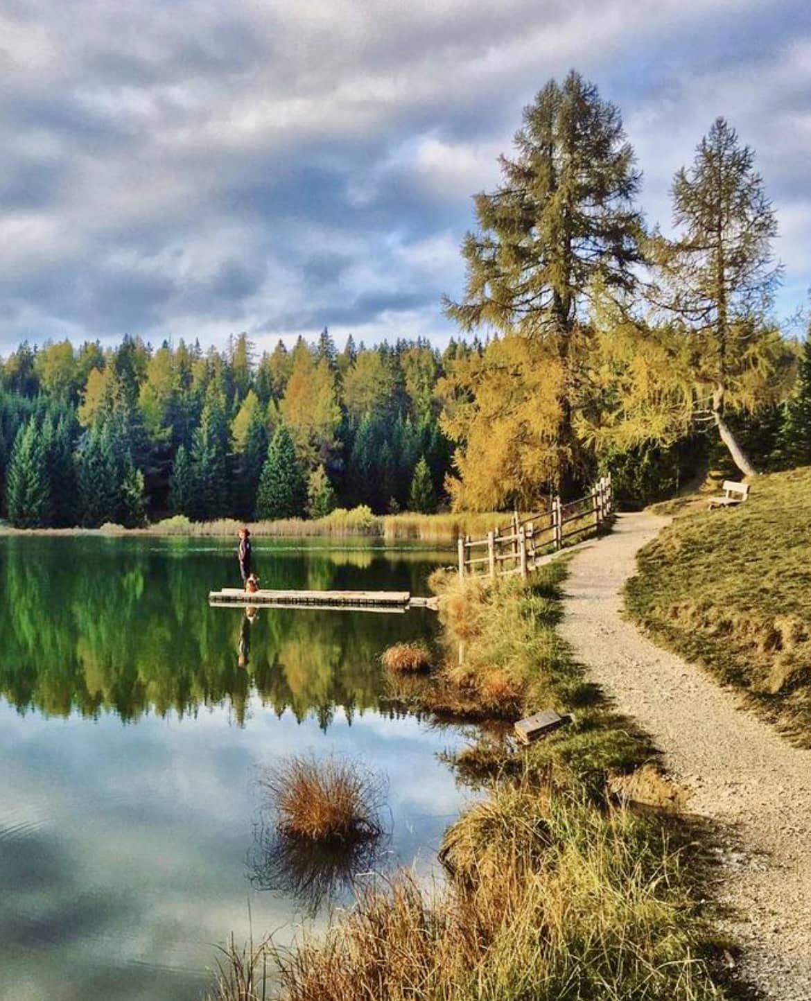 autunno al lago di tret