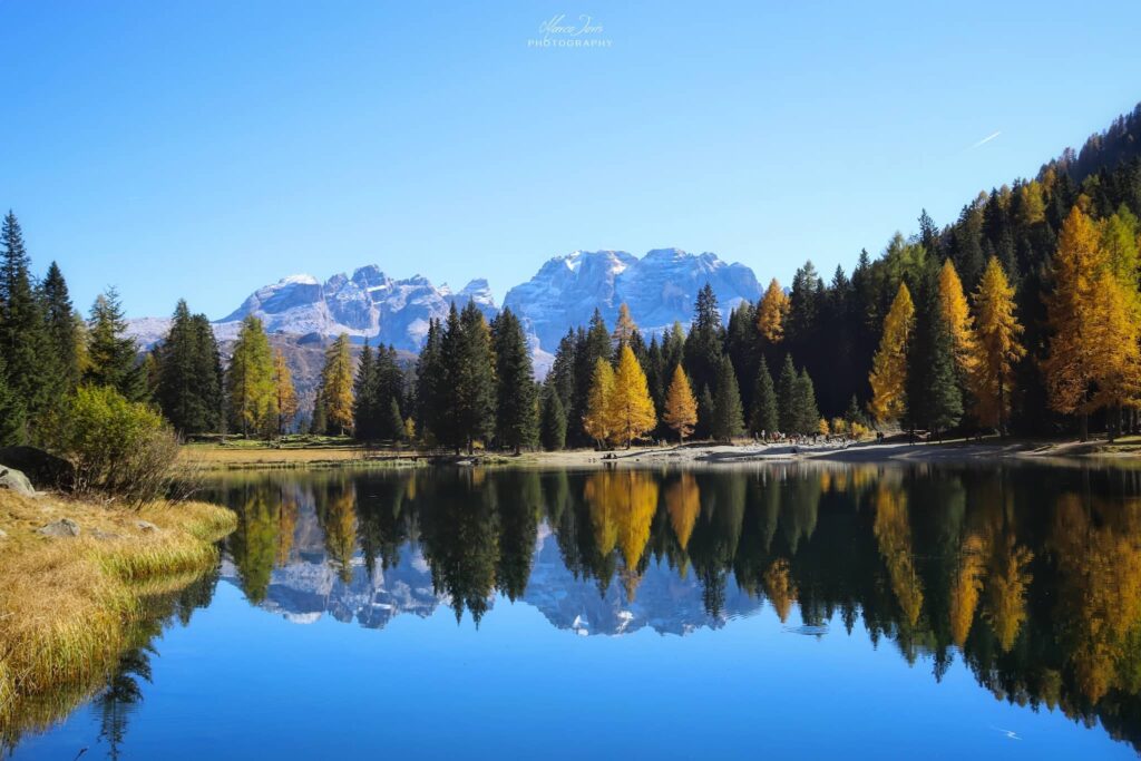 lago nambino autunno