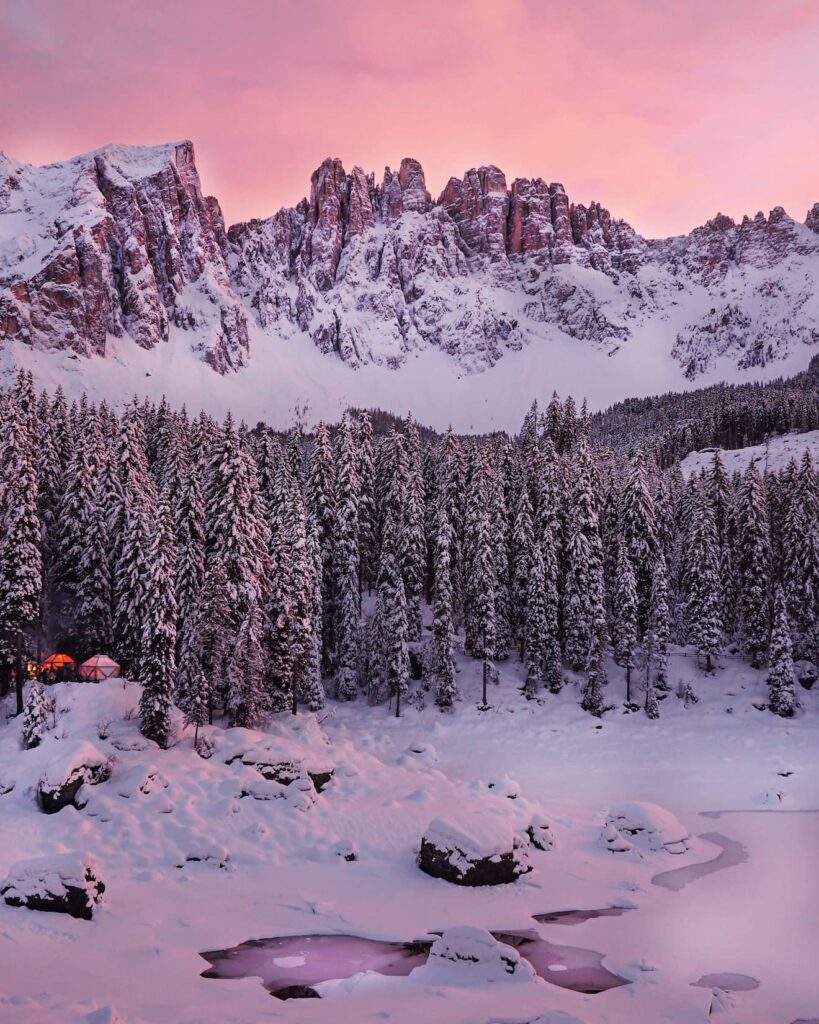 mercatino di natale lago di carezza