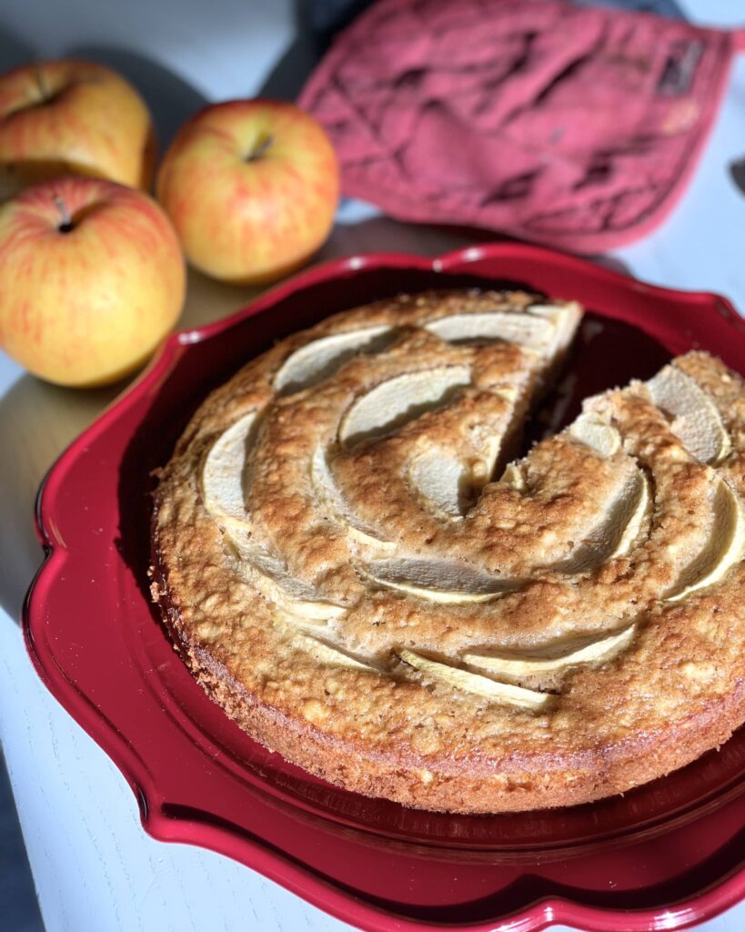 ricetta torta con mele grattugiate