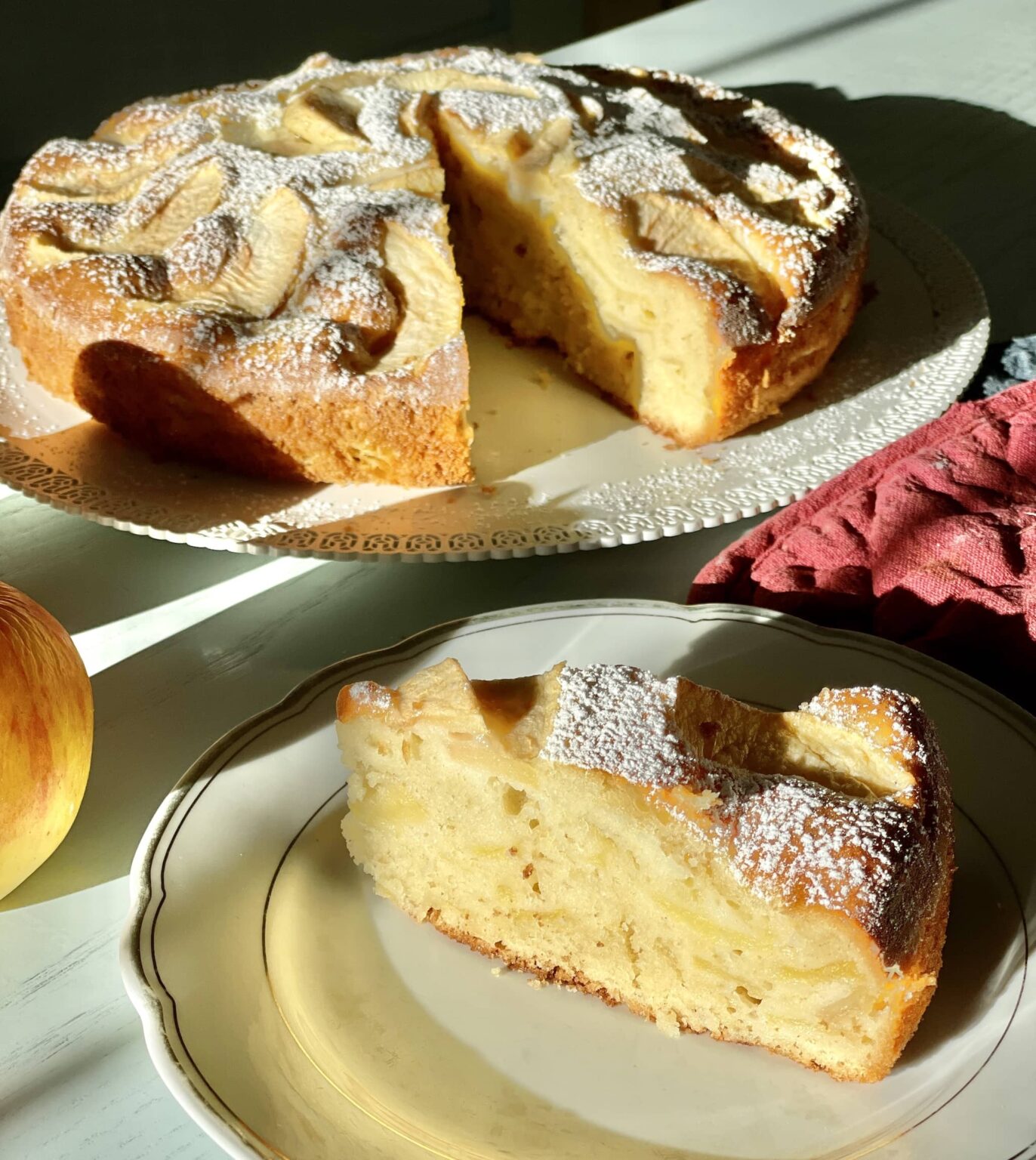 Torta di mele senza burro, la ricetta facile e buonissima