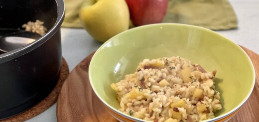 risotto mele speck