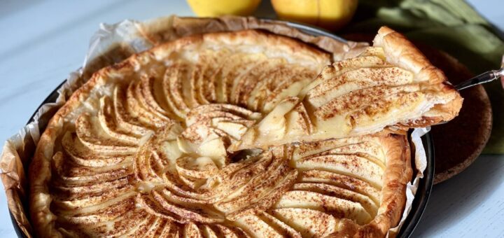 torta di mele e pasta sfoglia