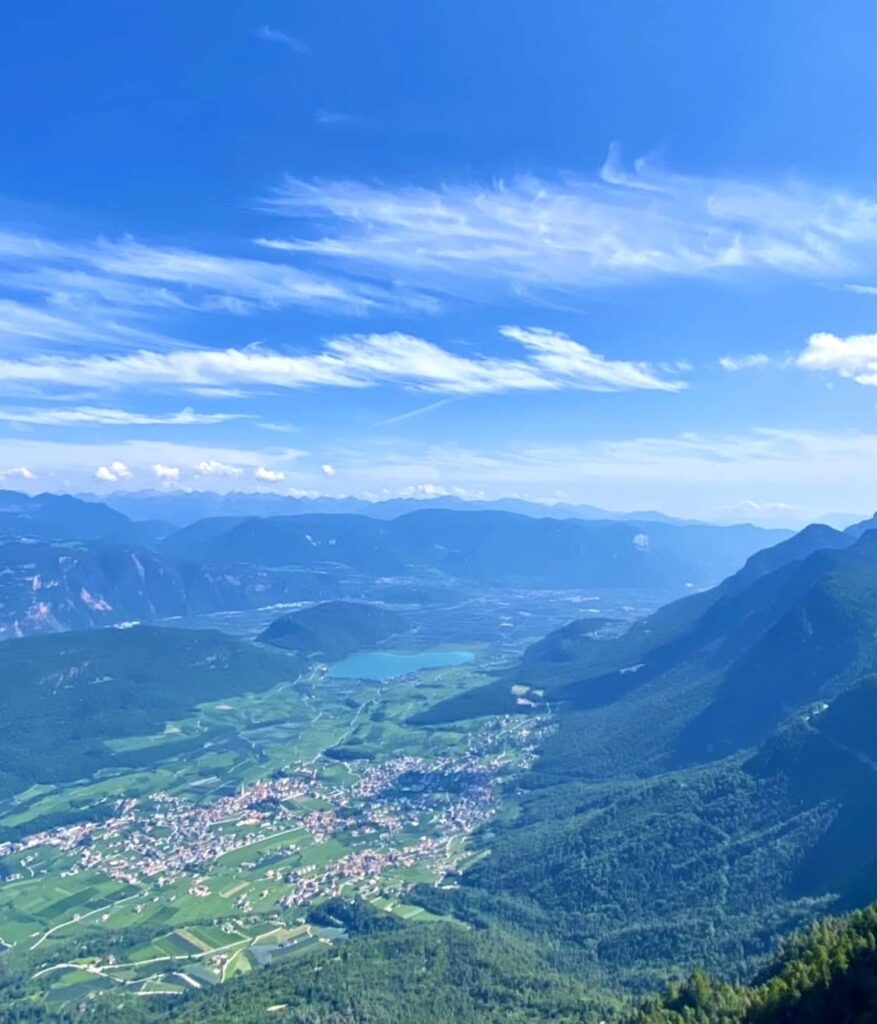 vista dal monte penegal