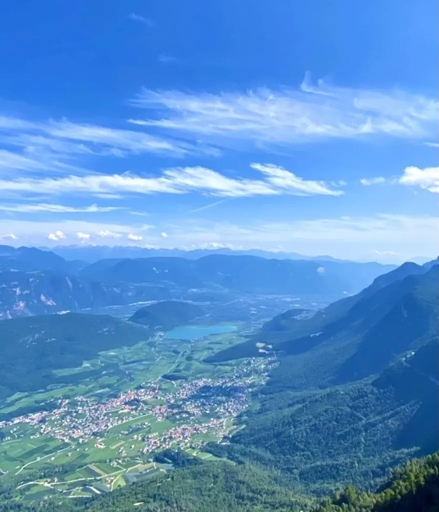 vista dal monte penegal
