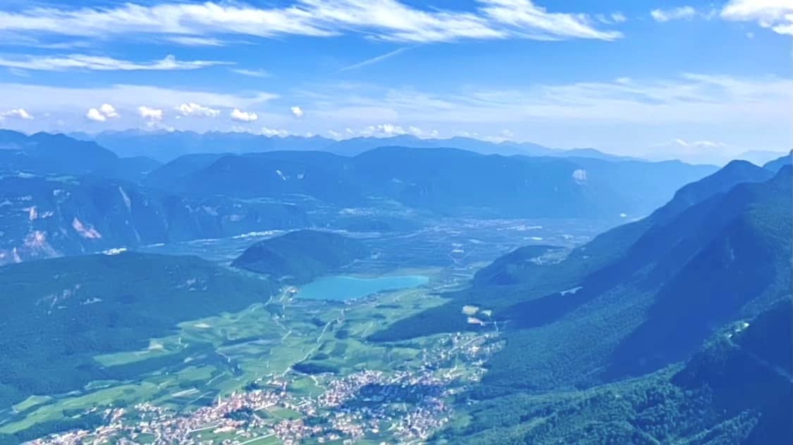 vista dal monte penegal