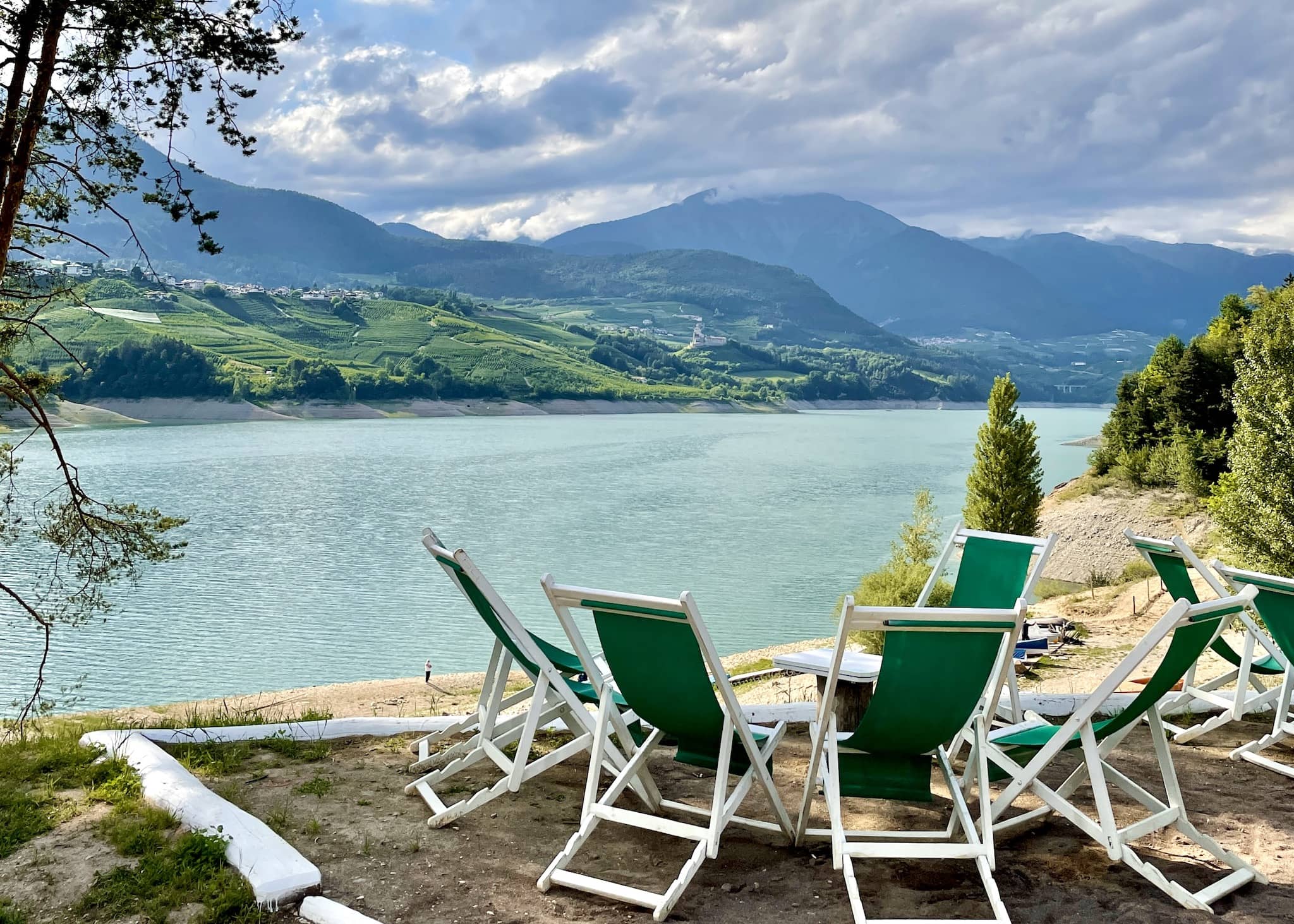 plaze lago di santa giustina