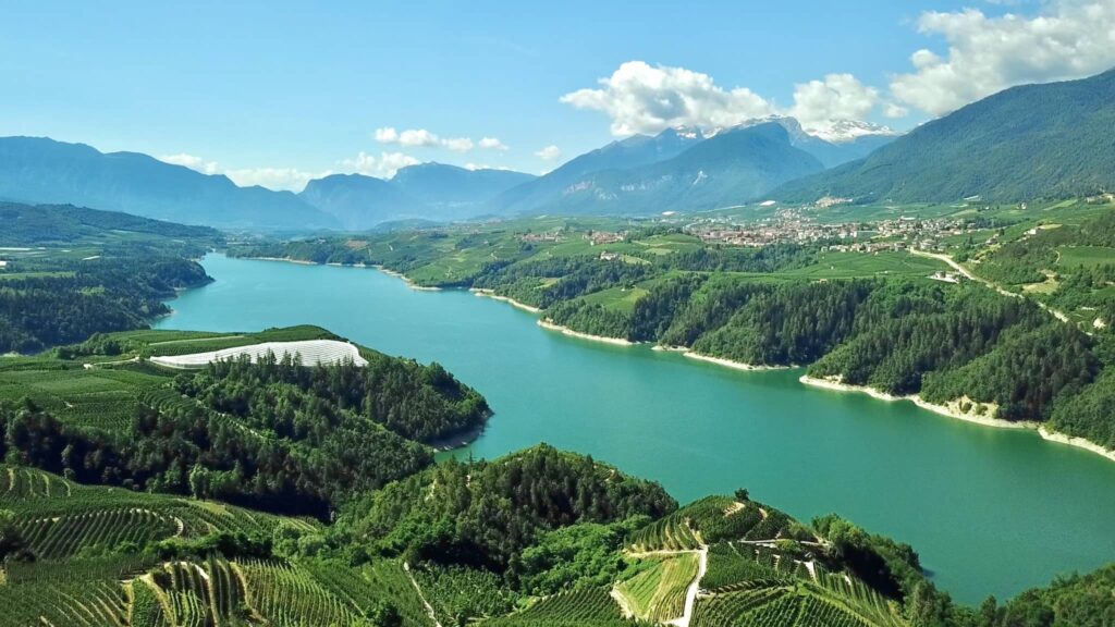 punti panoramici lago di santa giustina