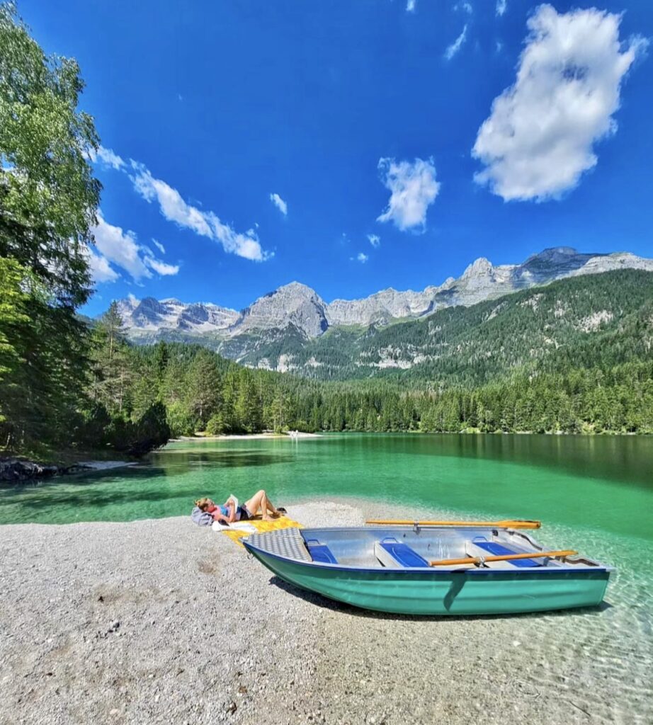 lago di tovel in val di non