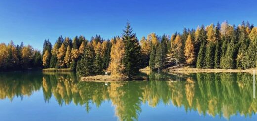 lago di tret autunno