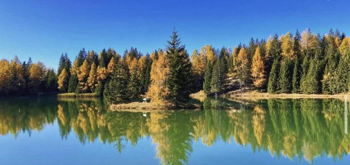 lago di tret autunno