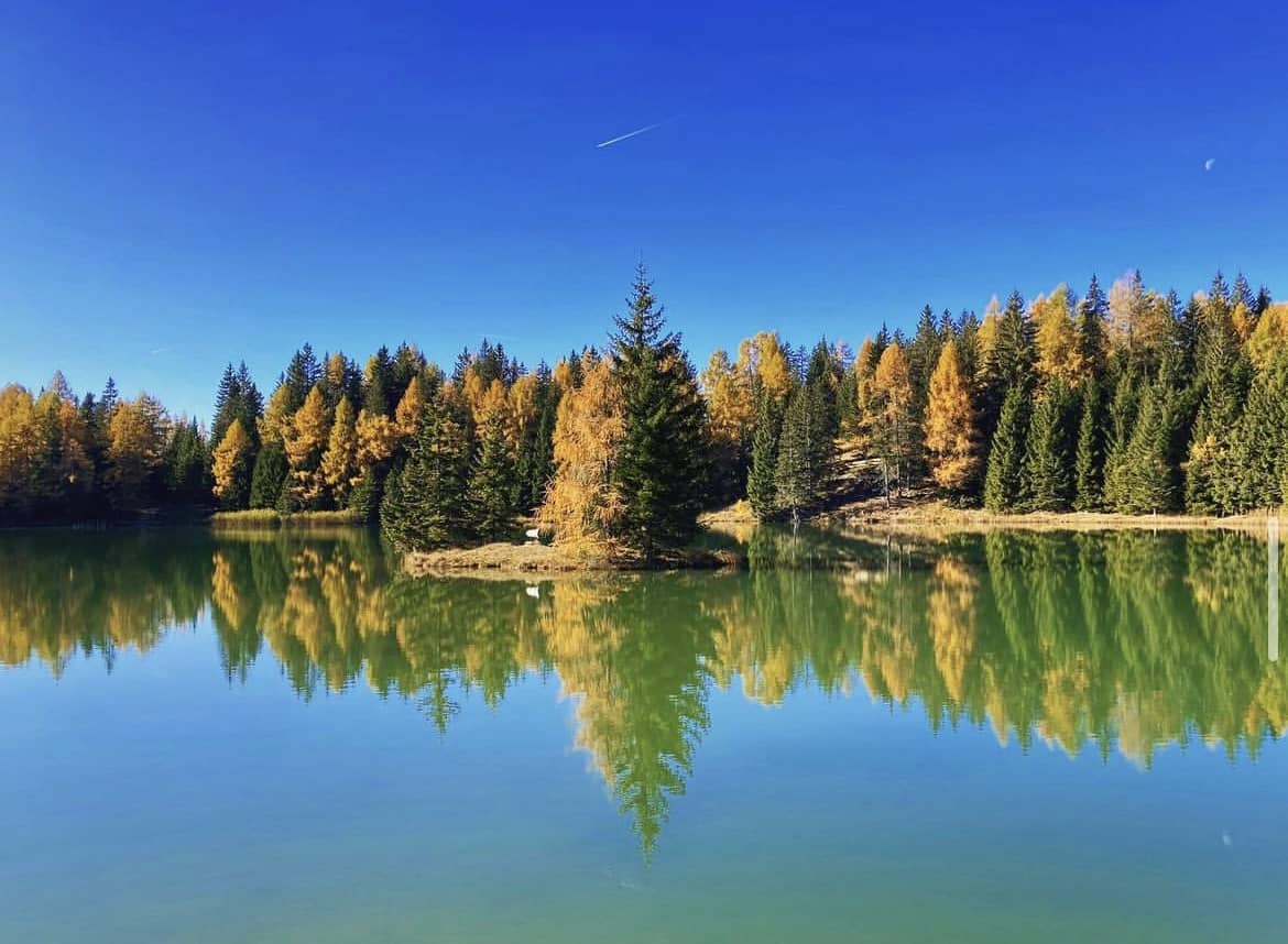 lago di tret autunno