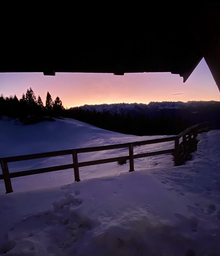 malga bodrina inverno